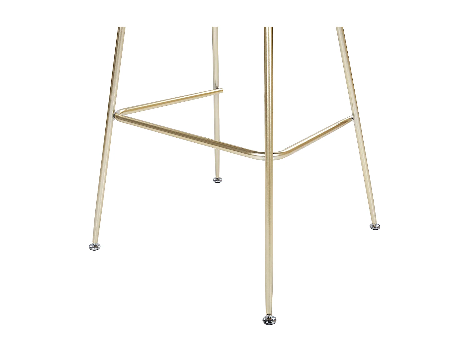 Lot de 2 chaises de bar ARCOLA Velours Rose