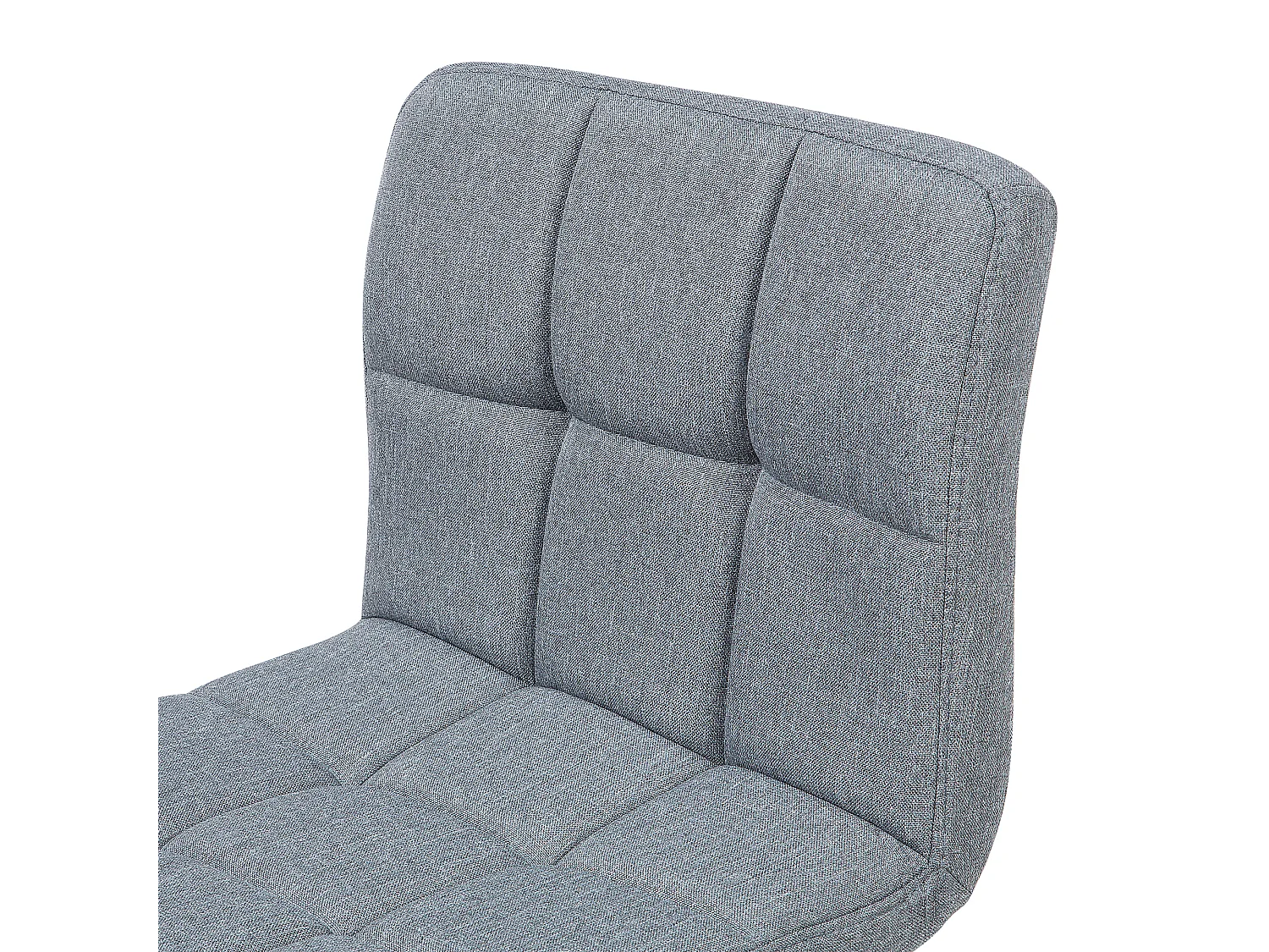 Conjunto de 2 bancos de bar MARION Cinzento claro