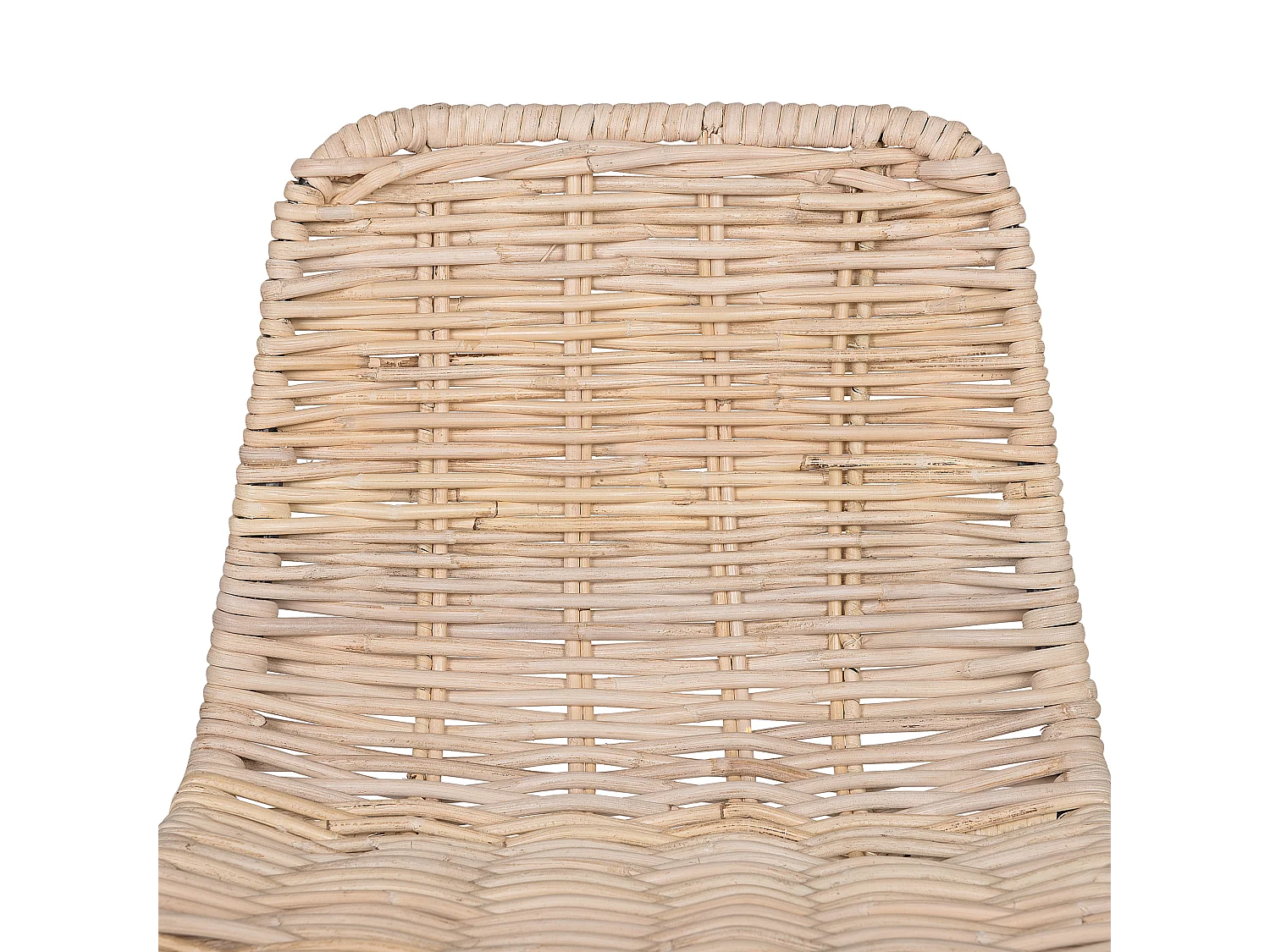 Set van 2 barstoelen CASSITA Rotan Natuurlijk