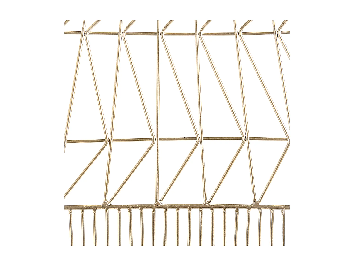 Conjunto de 2 bancos de bar PRESTON Metal Dourado