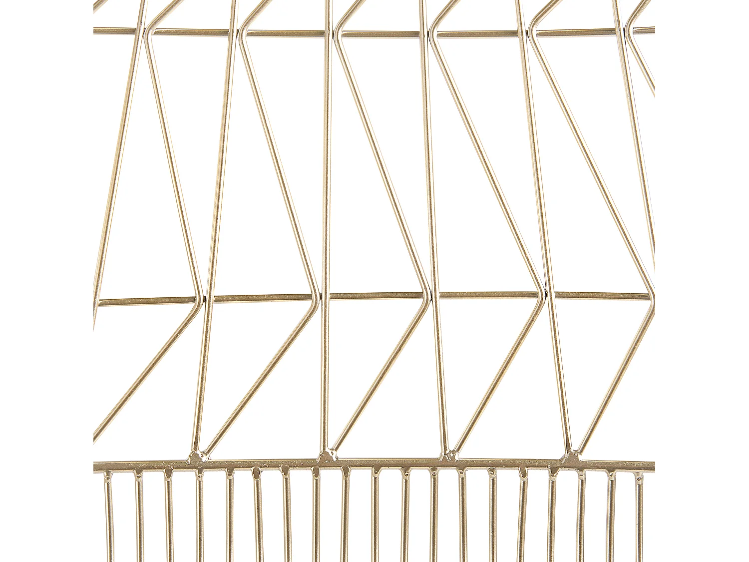 Lot de 2 chaises de bar PRESTON Métal Doré