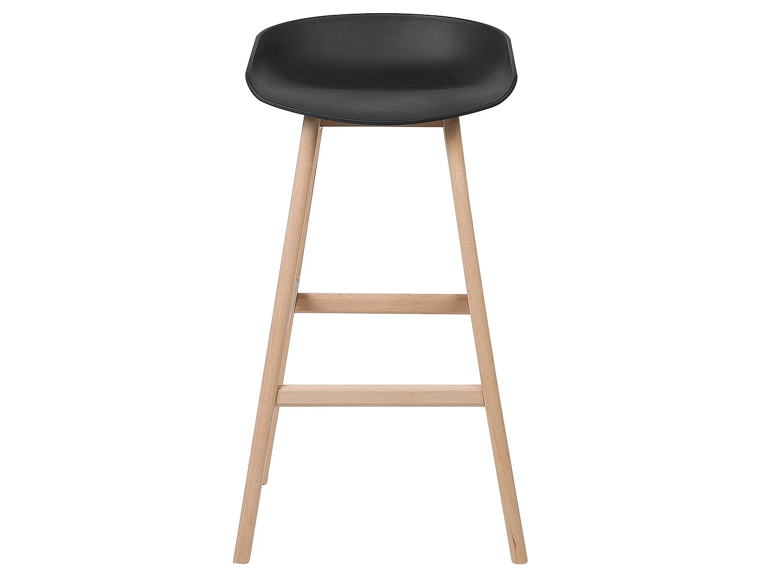 Lot de 2 chaises de bar MICCO Noir