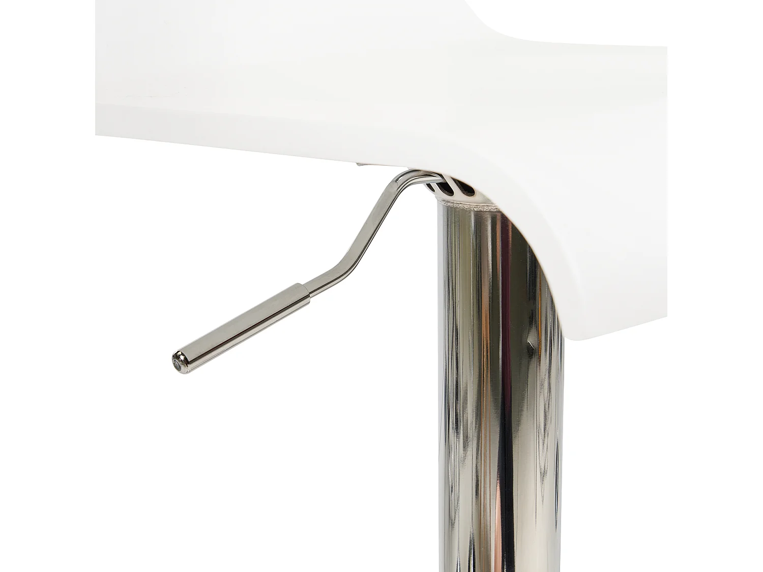 Set di 2 sedie alte VALENCIA Bianco