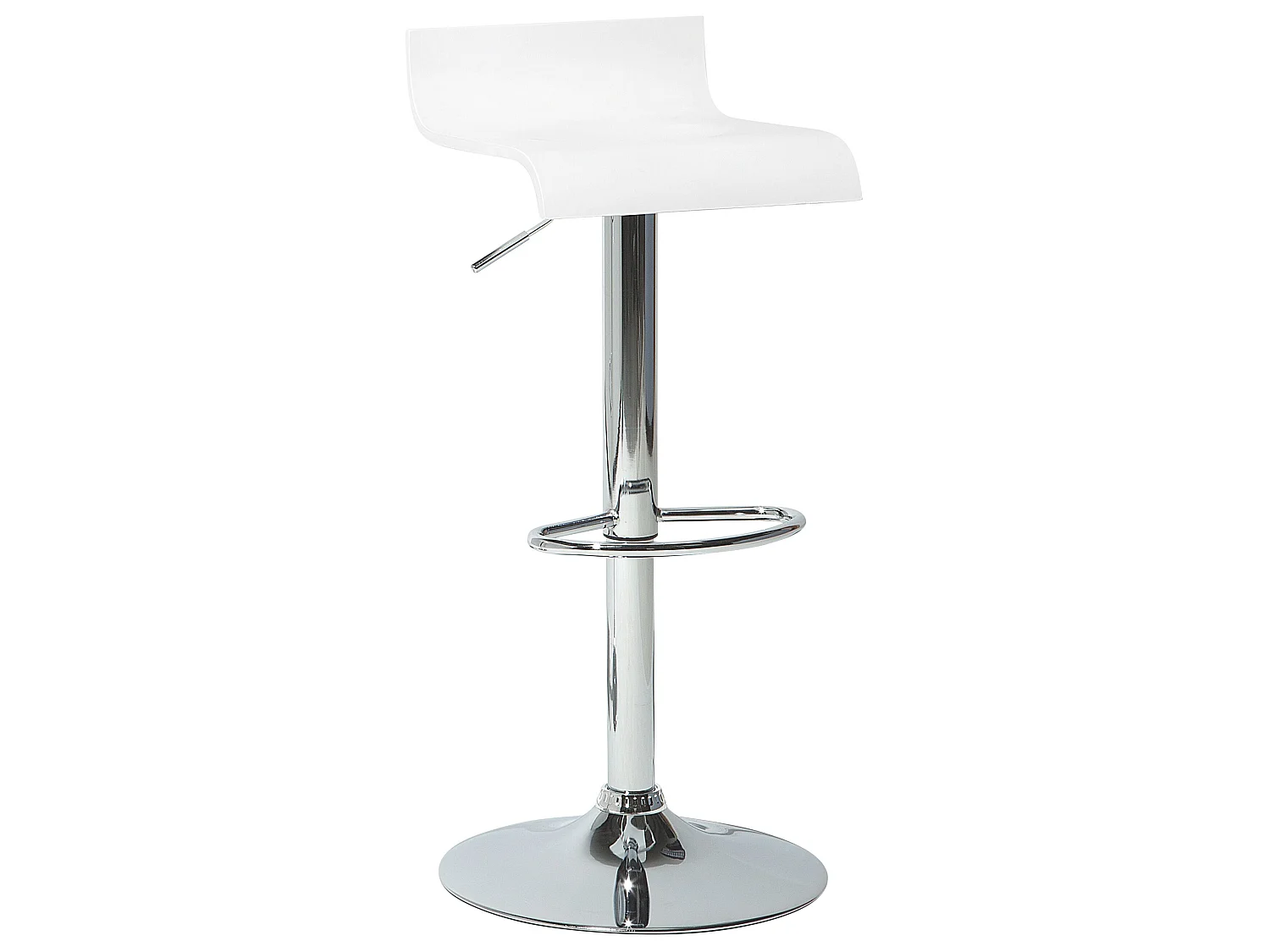 Lot de 2 chaises de bar VALENCIA Blanc