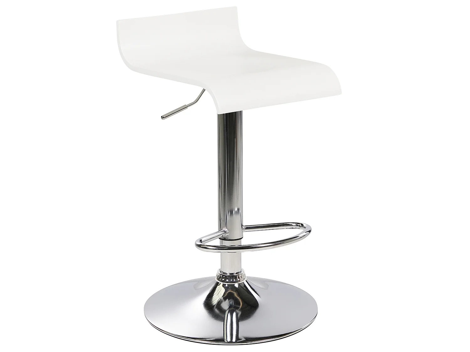 Lot de 2 chaises de bar VALENCIA Blanc