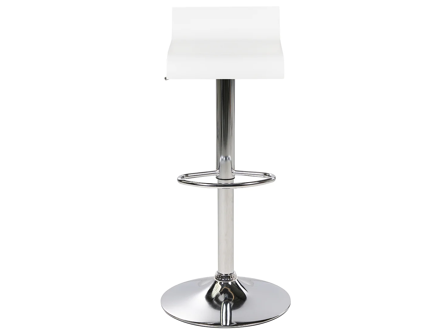 Lot de 2 chaises de bar VALENCIA Blanc