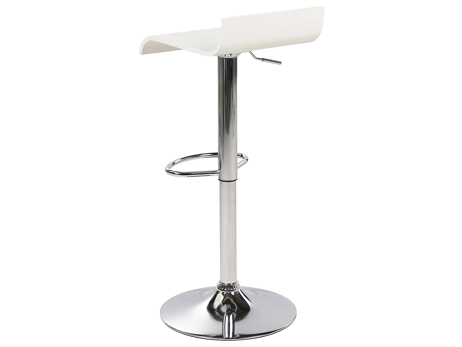 Lot de 2 chaises de bar VALENCIA Blanc
