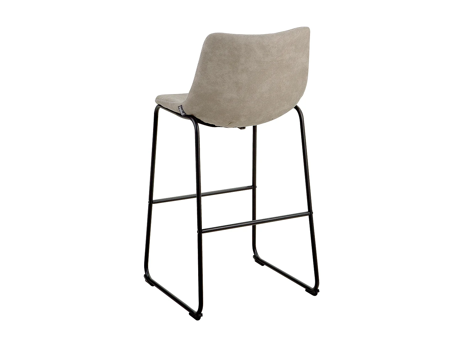 Lot de 2 chaises de bar FRANKS Beige