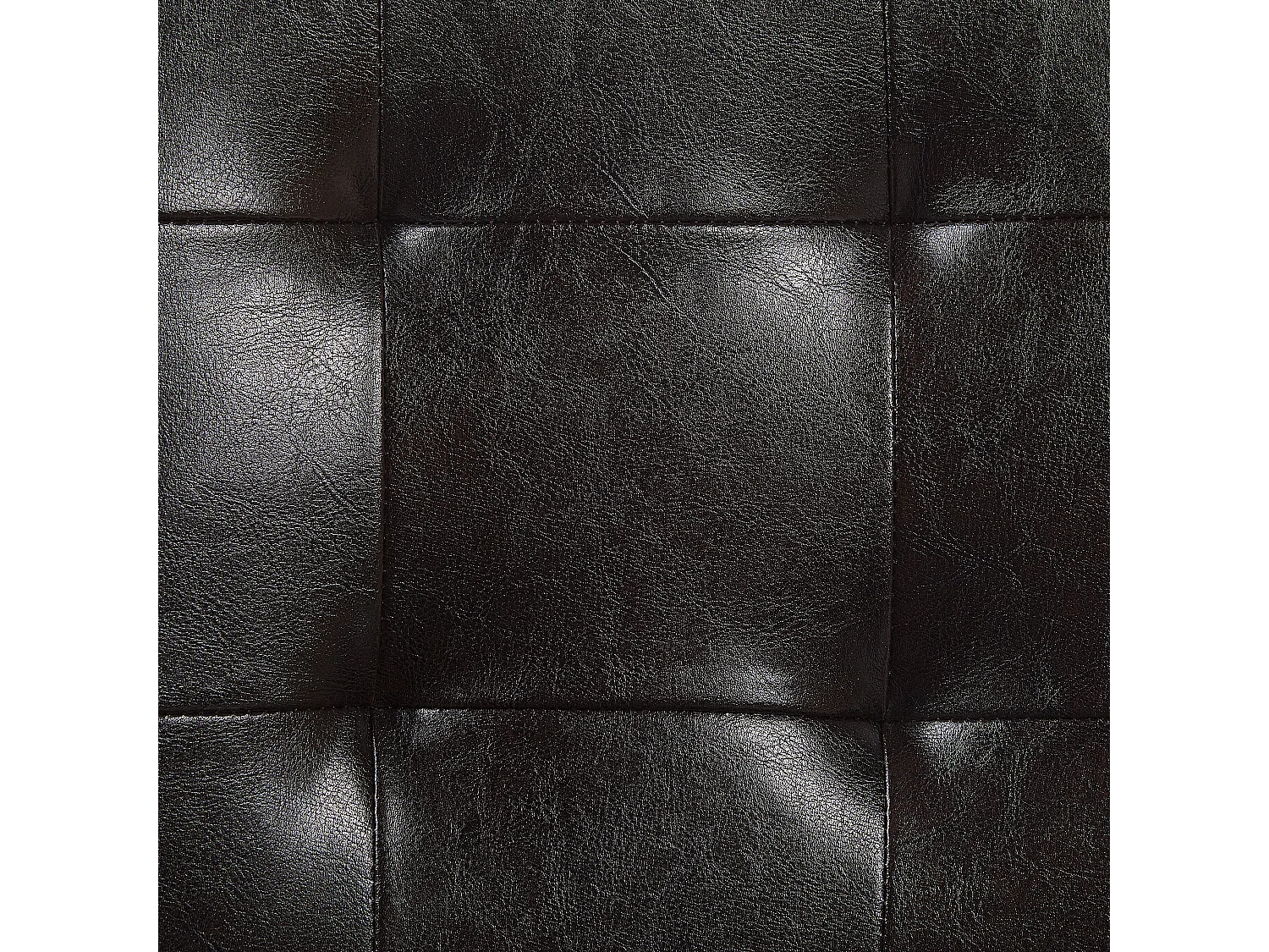 Barkruk MADISON Kunstleer Donkerbruin