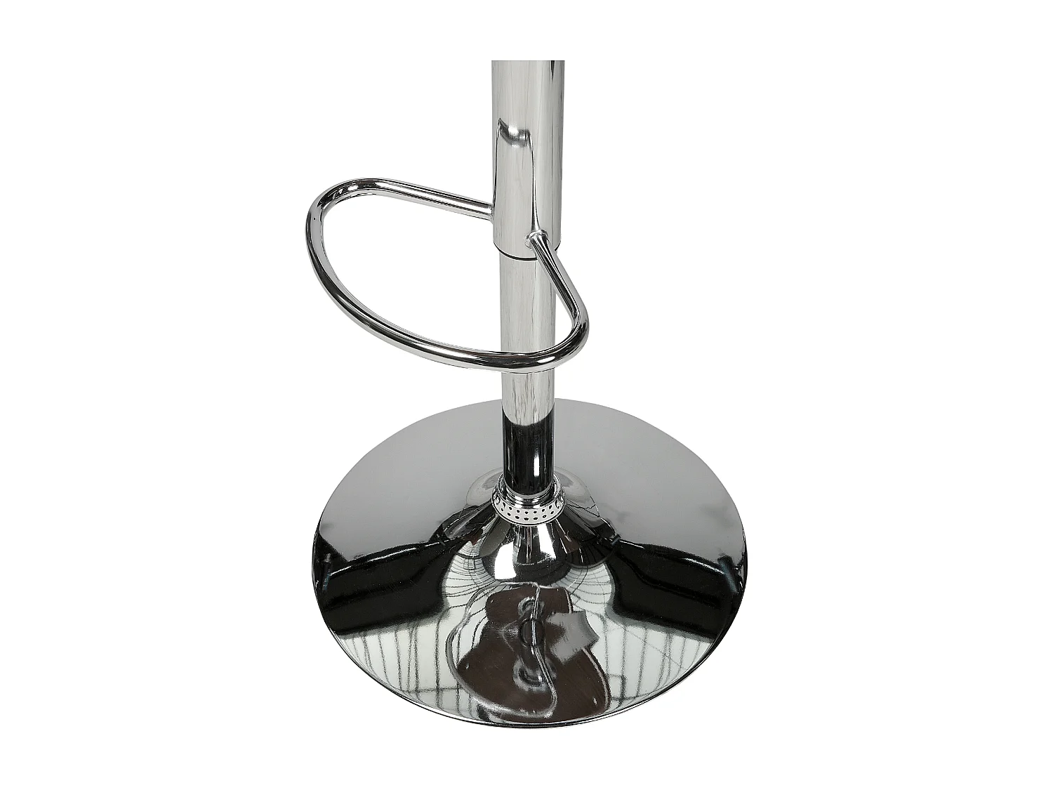 Tabouret de bar ROTTERDAM Cuir PU Blanc