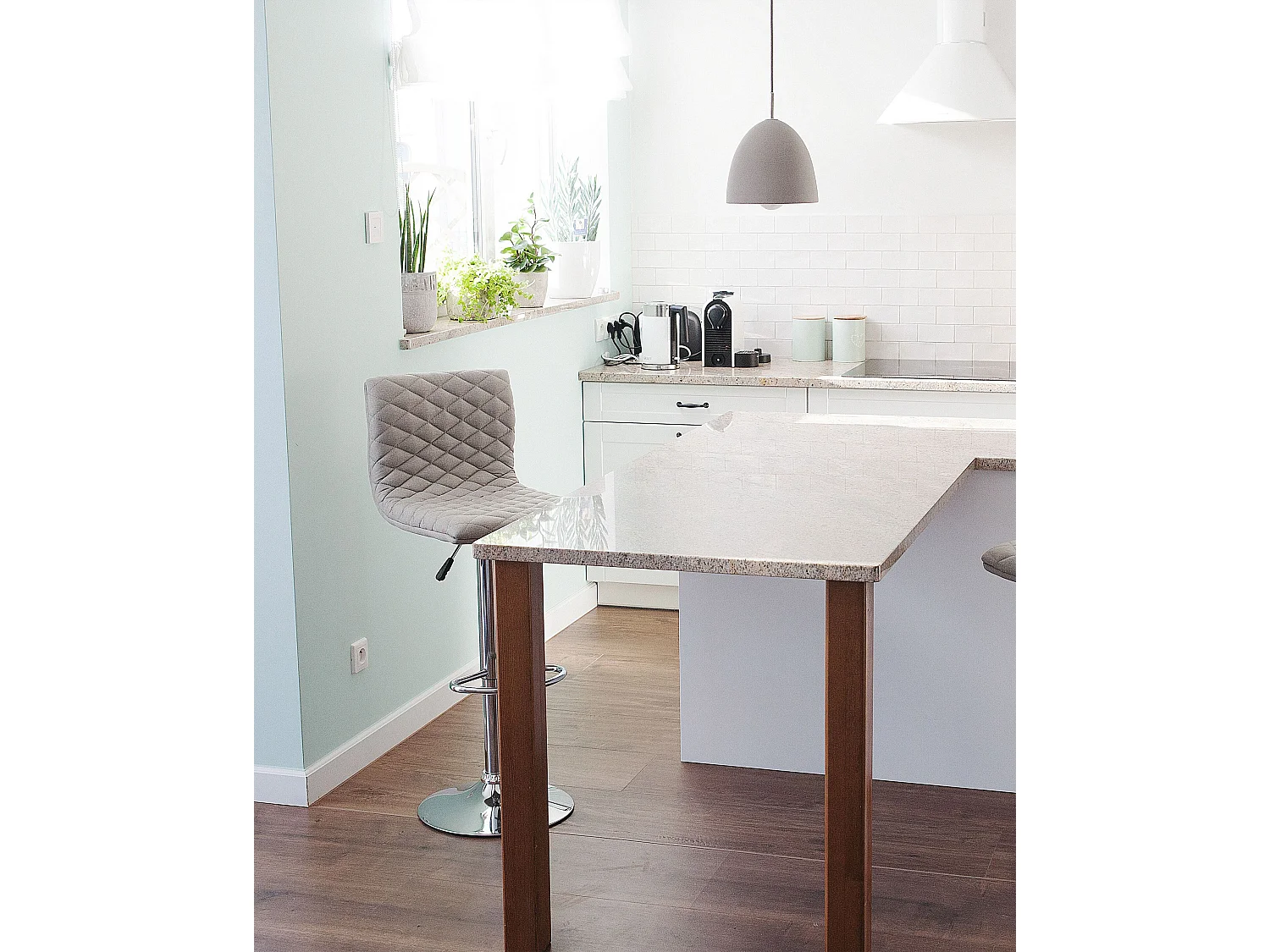 Tabouret rotatif Set de 2 Beige clair ORLANDO