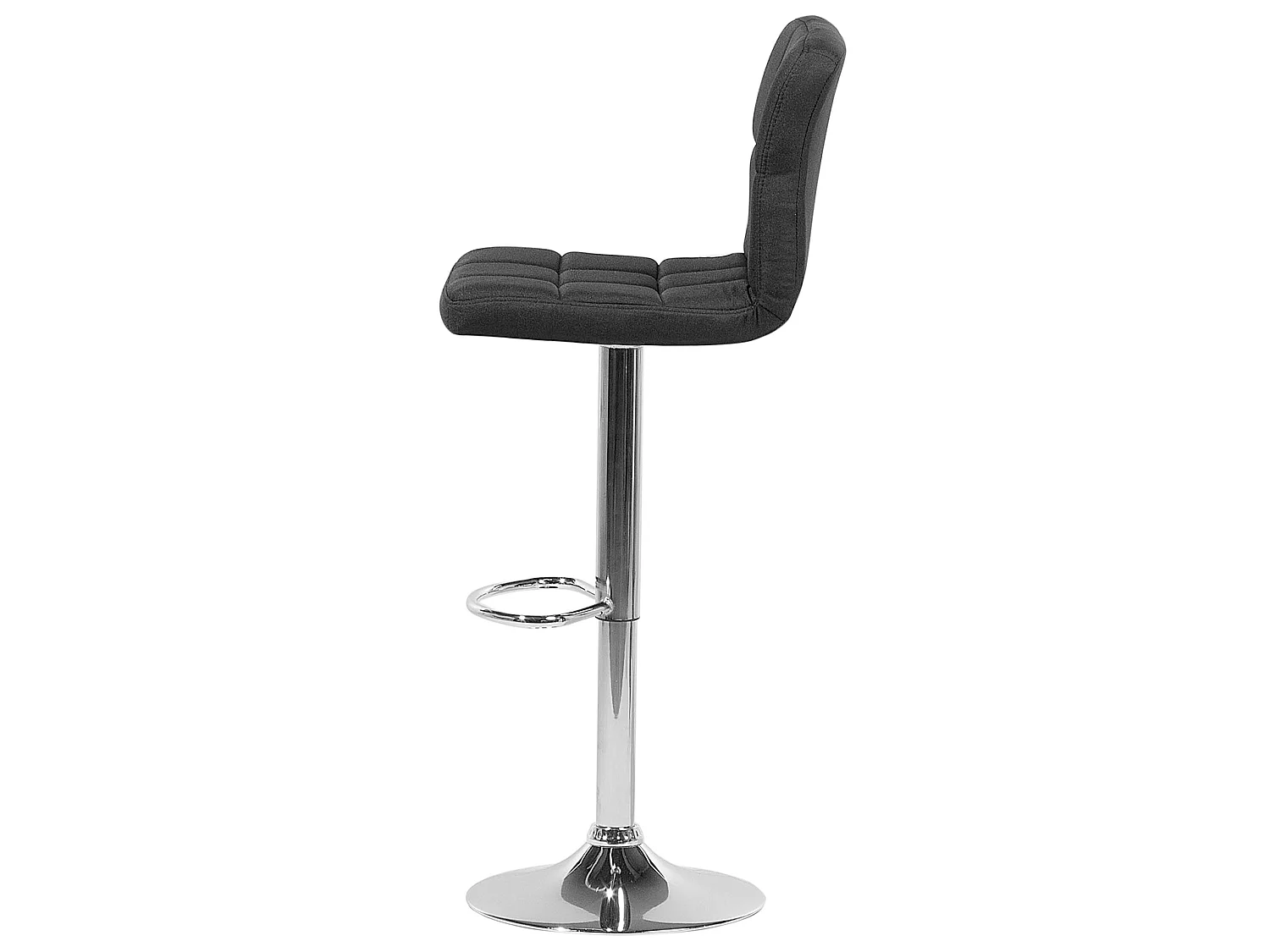 Set van 2 barstoelen MARION Draaibaar Zwart