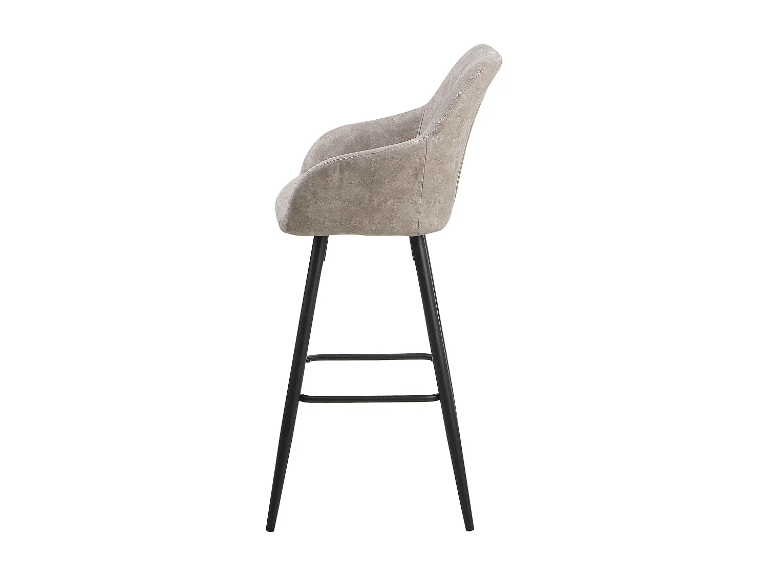 Set van 2 barstoelen DARIEN Beige