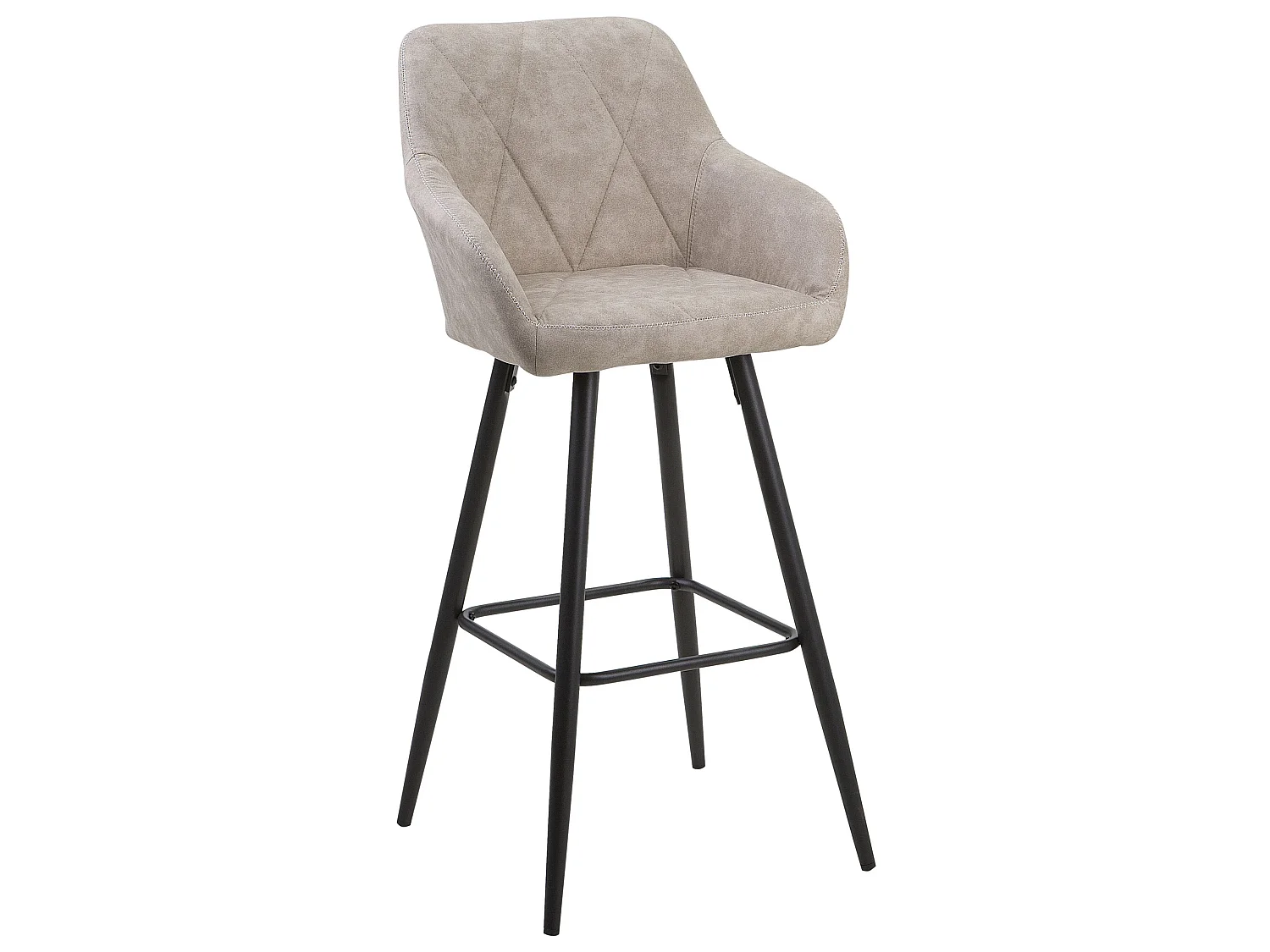 Set van 2 barstoelen DARIEN Beige