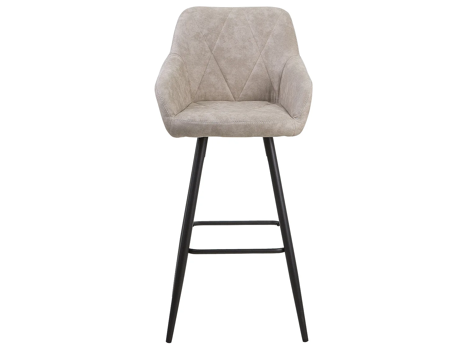 Set van 2 barstoelen DARIEN Beige