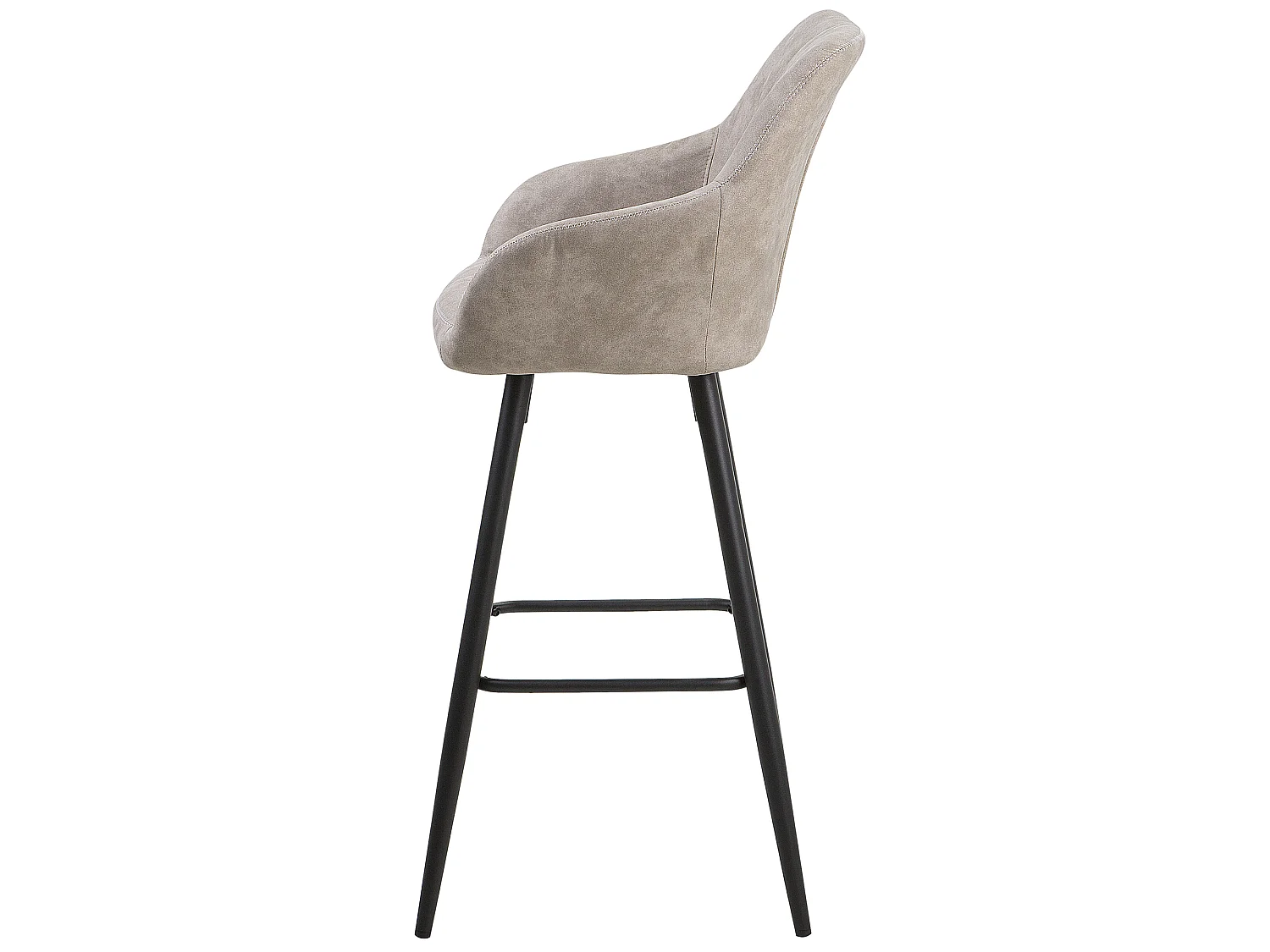 Set van 2 barstoelen DARIEN Beige