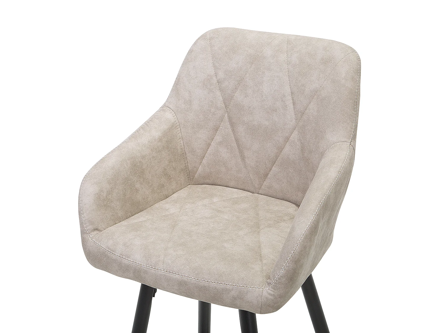 Set van 2 barstoelen DARIEN Beige