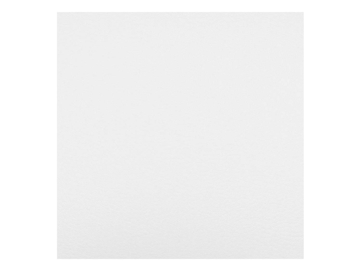 Conjunto de 2 sillas de bar CONWAY Piel sintética giratoria Blanco