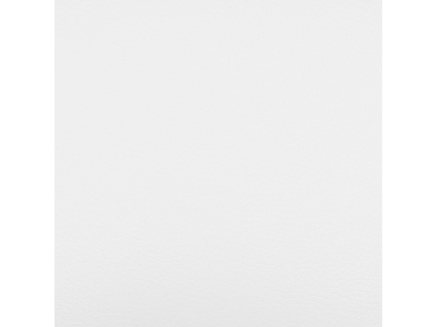 Lot de 2 chaises de bar CONWAY Cuir PU Blanc