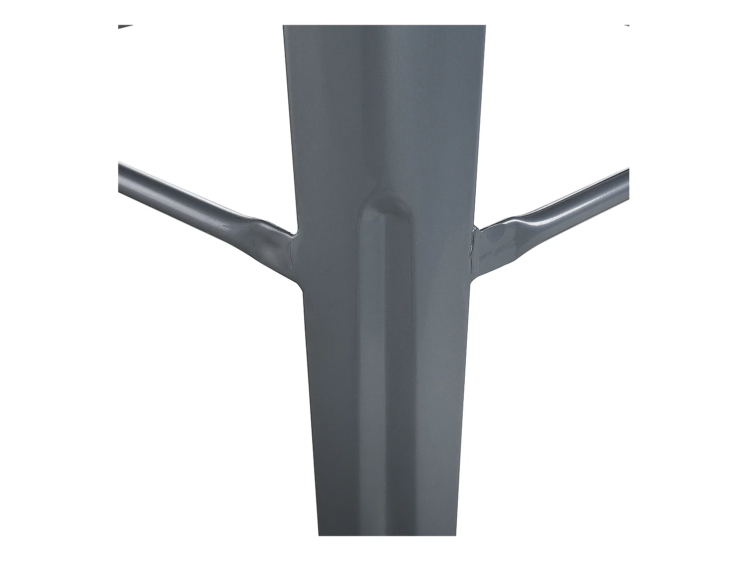 Set van 2 barkrukken CABRILLO Metaal Grijs