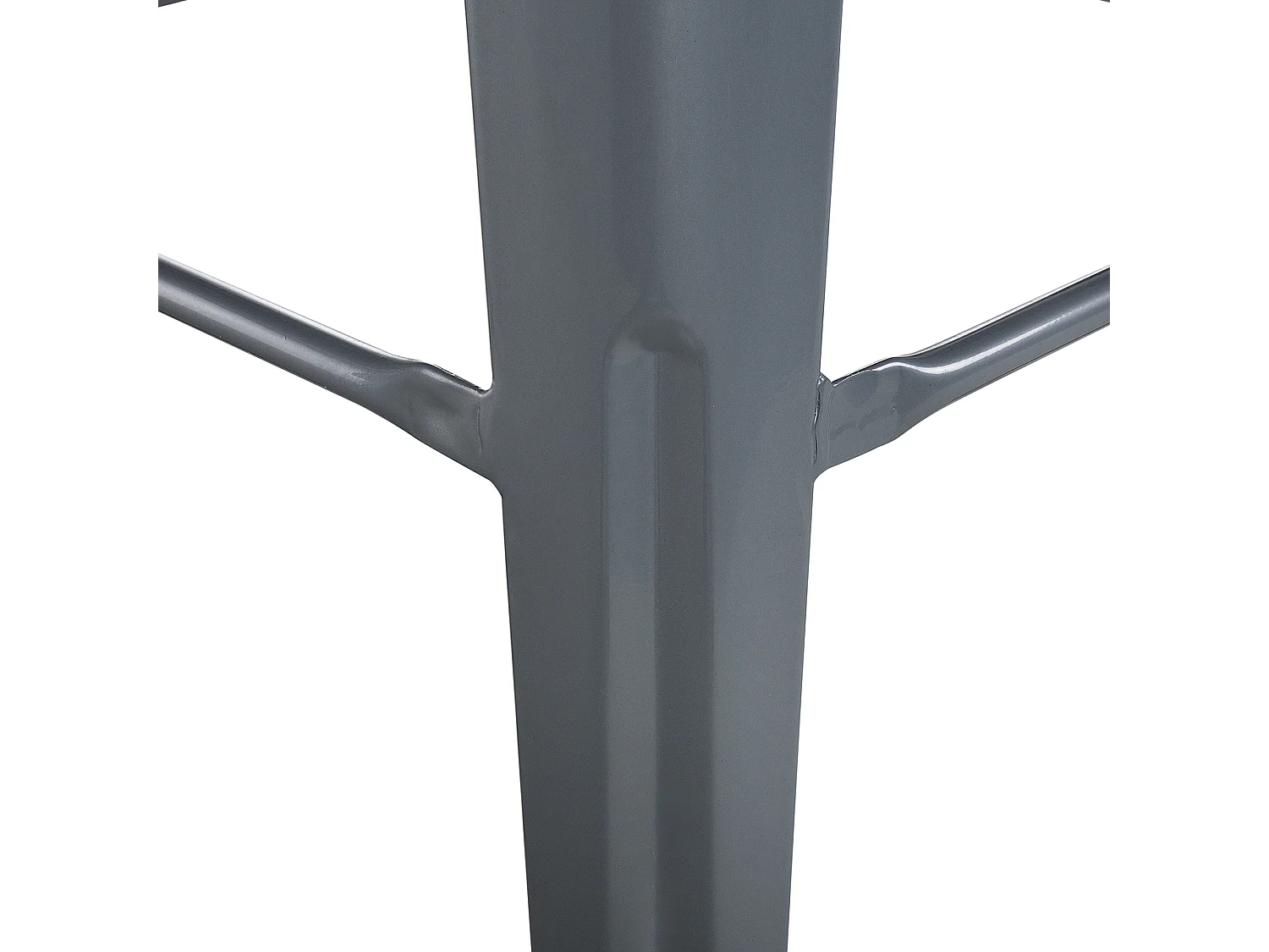 Set van 2 barkrukken CABRILLO Metaal Grijs