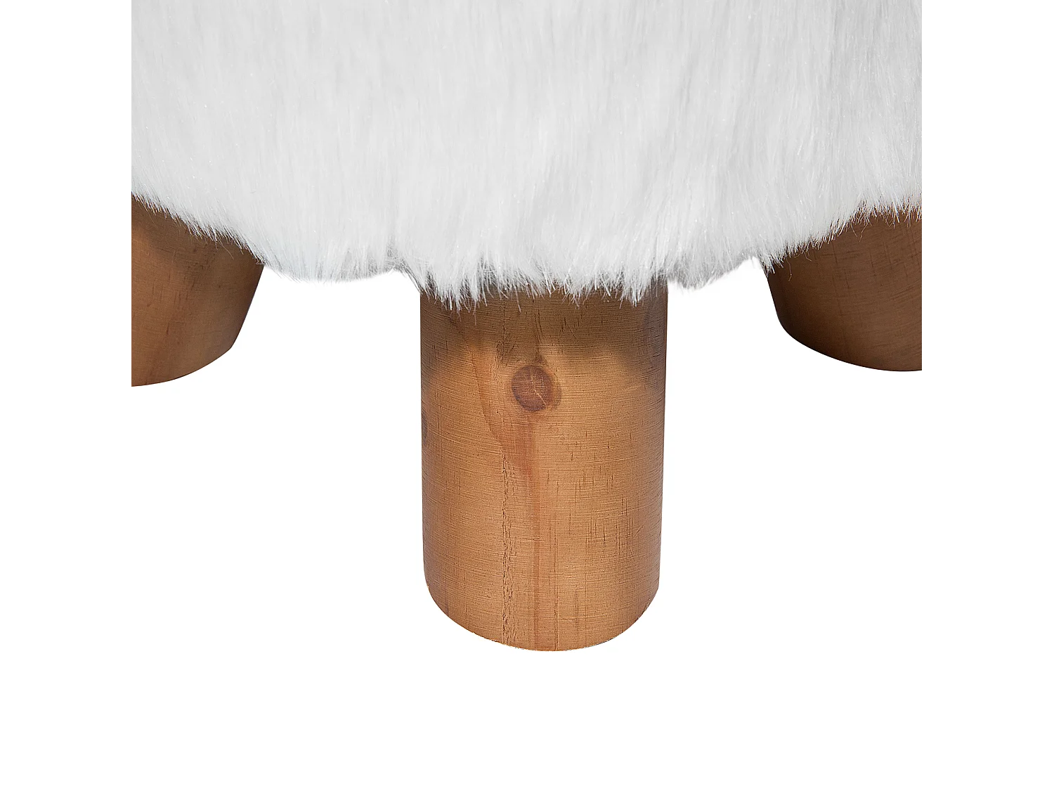 Hocker IOWA Nepbont Wit