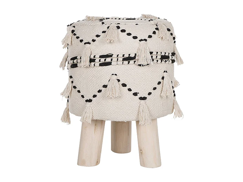 Sgabello THONDI Cotone Beige