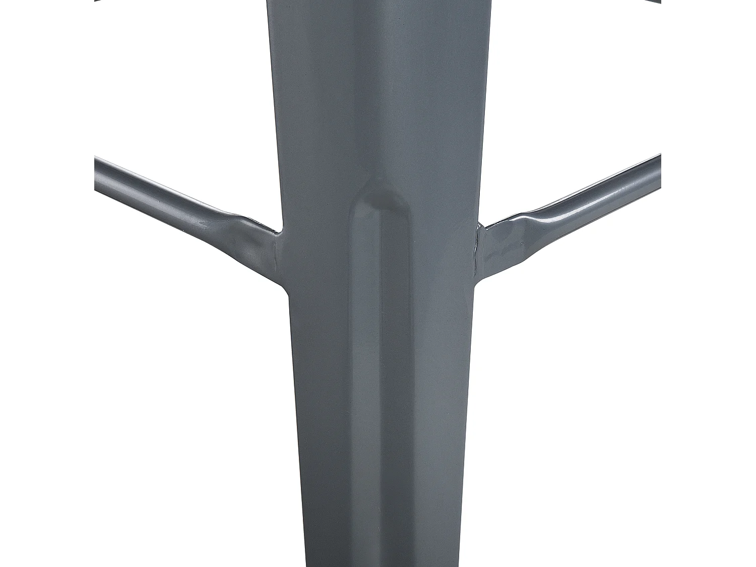 Set van 2 barkrukken CABRILLO Metaal Grijs