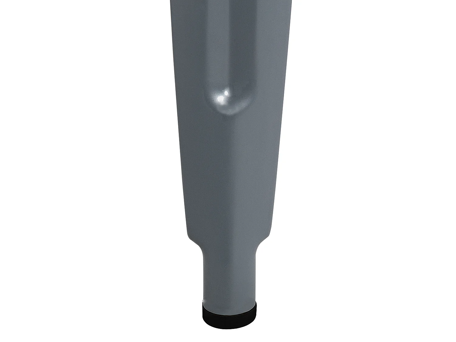 Conjunto de 2 bancos de bar CABRILLO Metal Cinzento