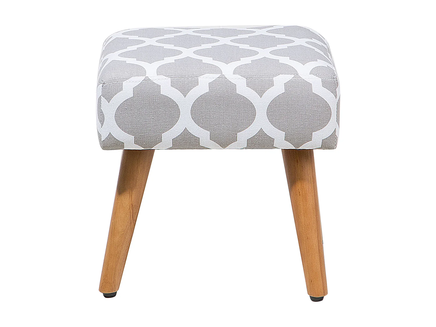 Repose-pied OSAGE Coton Gris clair