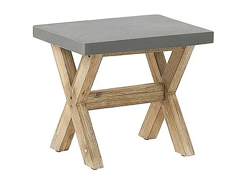 Tabouret de jardin OLBIA Béton Gris