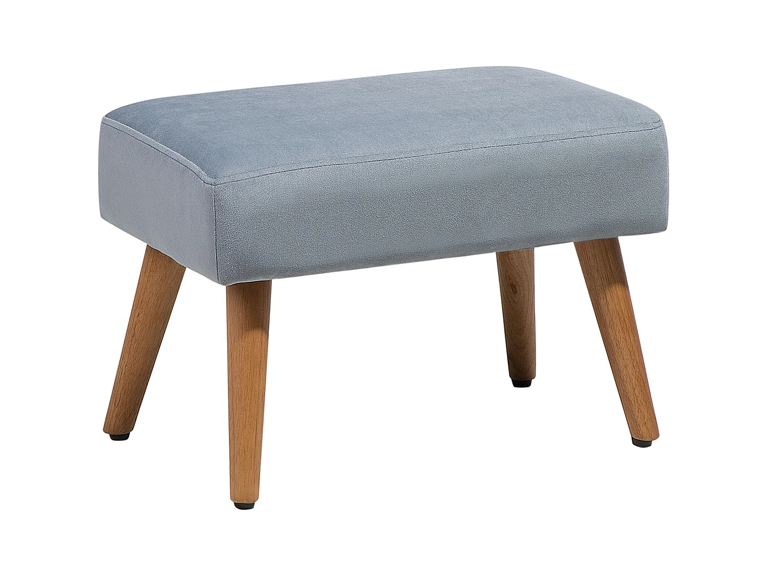 Repose-pied TAKOMA Velours Gris