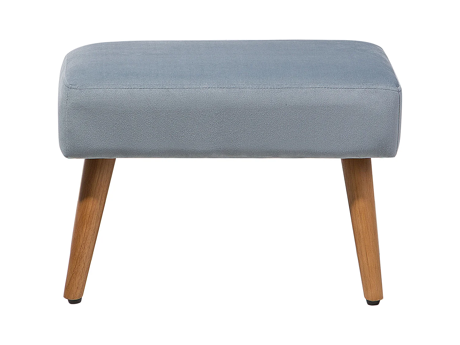 Hocker TAKOMA Fluweel Grijs