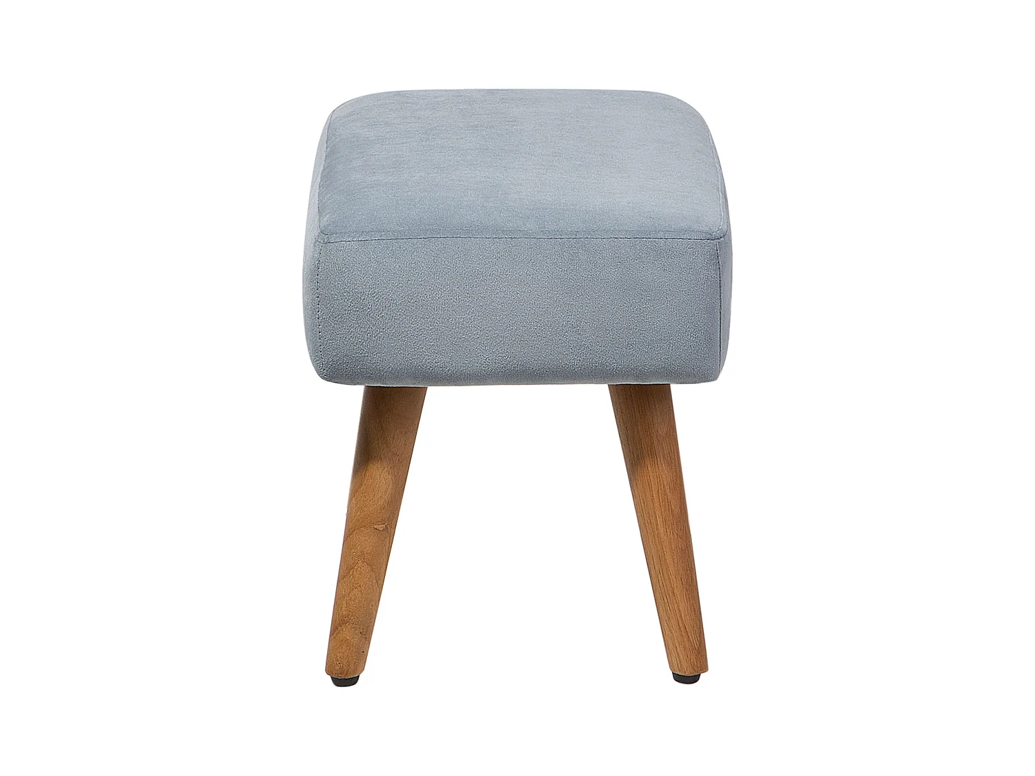 Hocker TAKOMA Fluweel Grijs