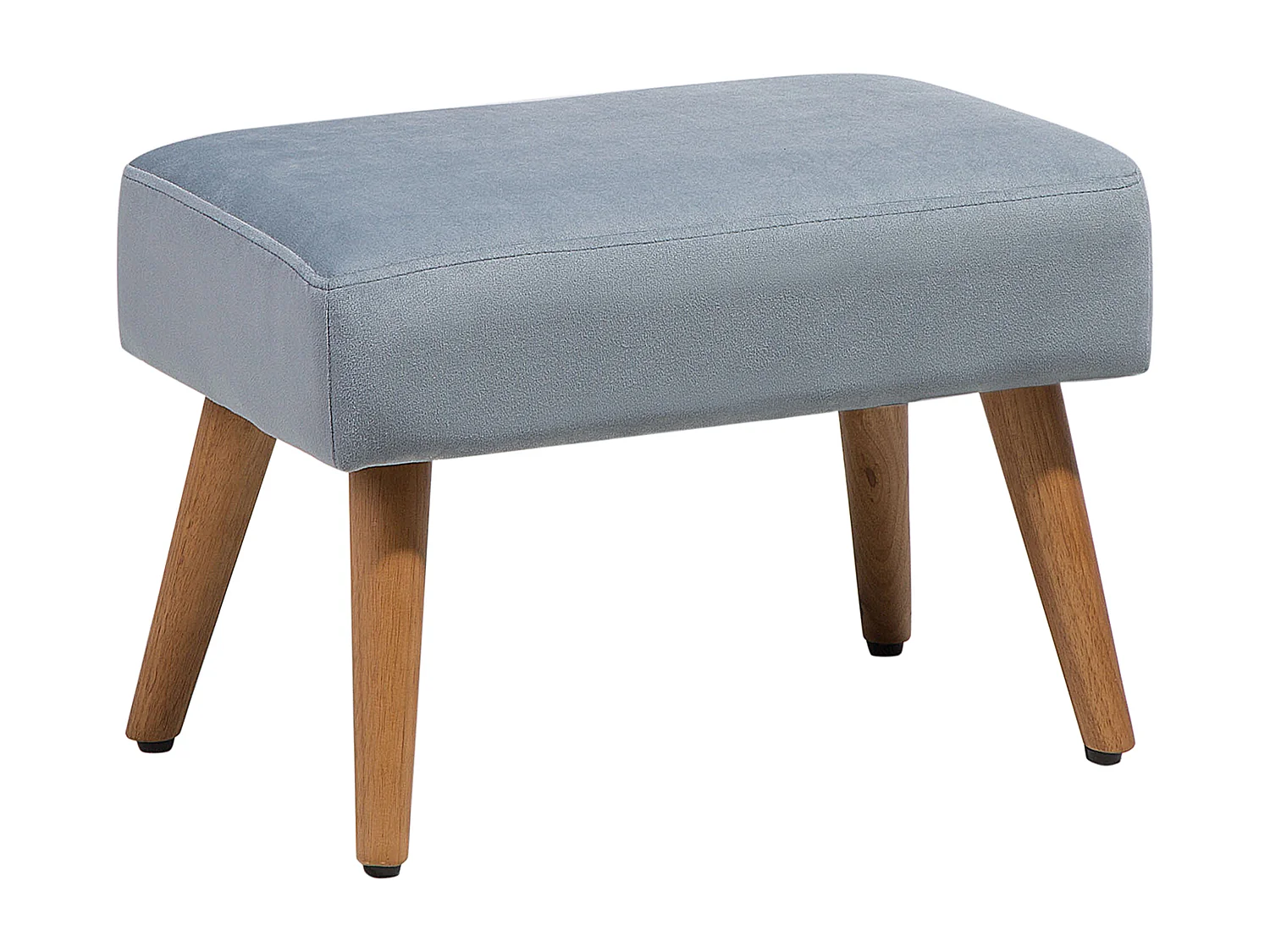 Repose-pied TAKOMA Velours Gris