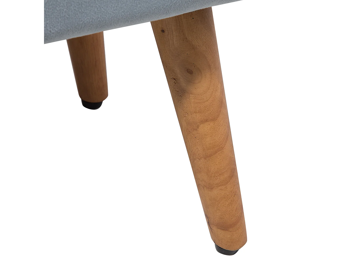 Repose-pied TAKOMA Velours Gris