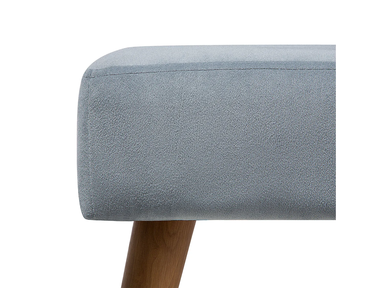 Stołek TAKOMA Welur Szary