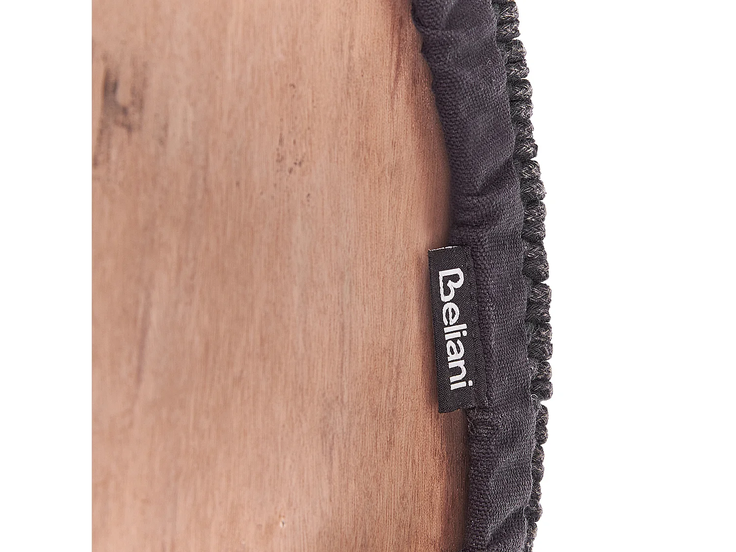 Hocker MUNDRA Katoen Grijs