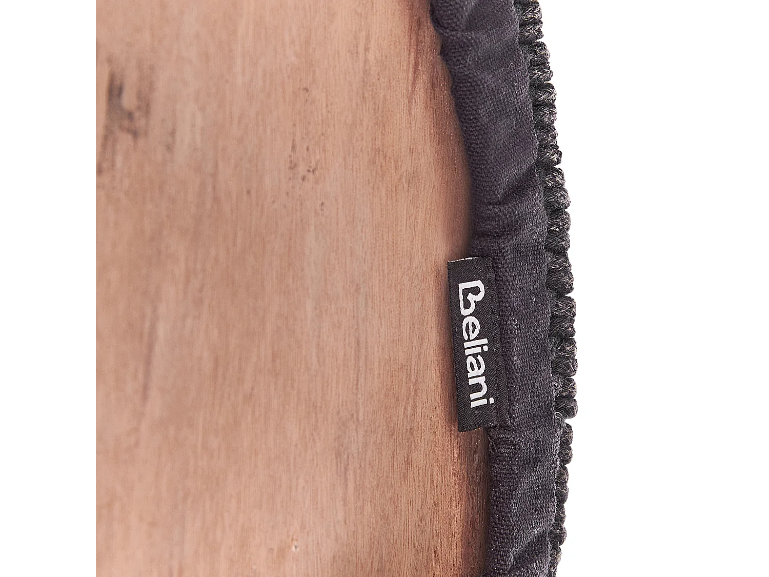 Hocker MUNDRA Katoen Grijs