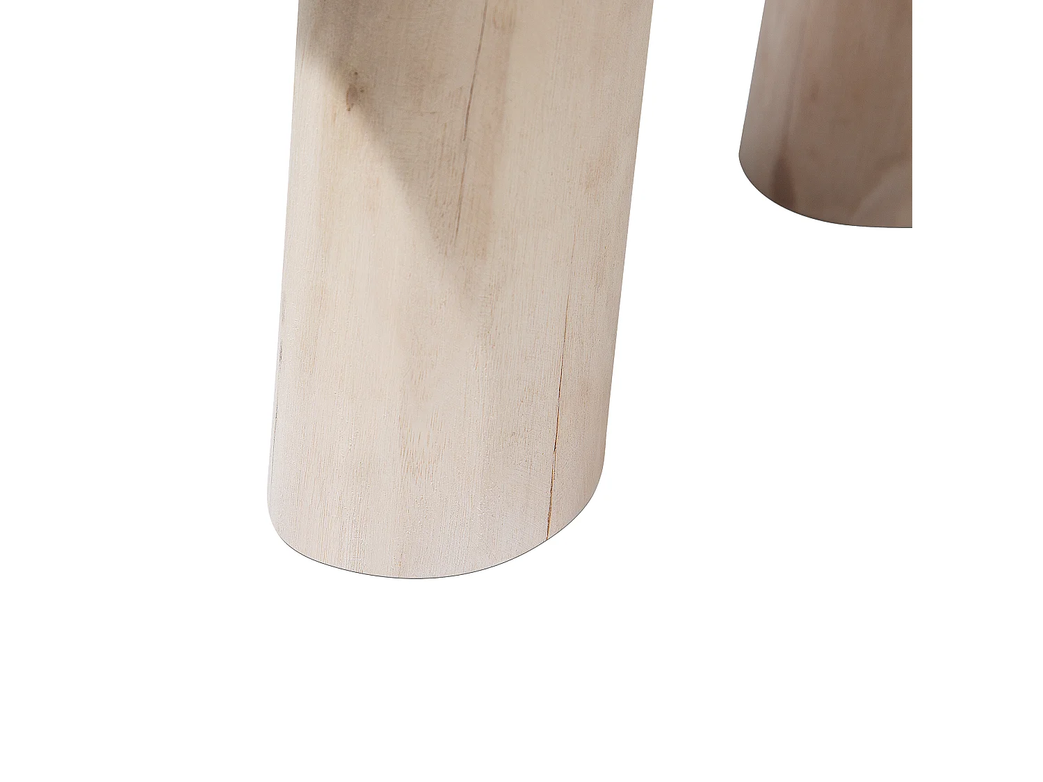 Hocker Sitzhocker Taburett weiß blau Wolle und Baumwolle oriental Agra