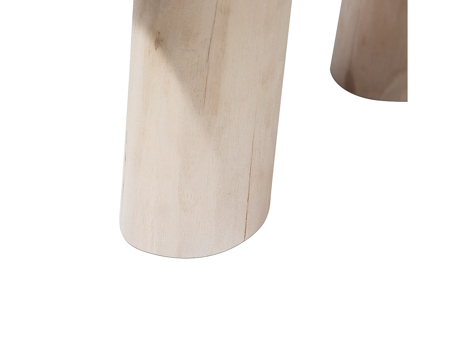 Hocker Sitzhocker Taburett weiß blau Wolle und Baumwolle oriental Agra