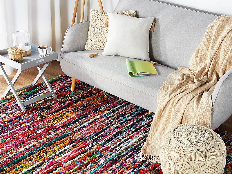 Vloerkleed polyester multicolor 160 x 230 cm BAFRA