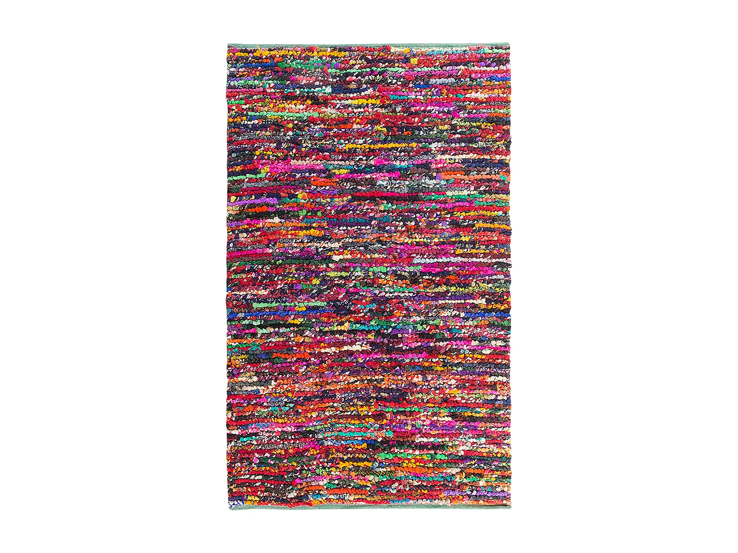 Teppich bunt 160 x 230 cm Kurzflor BAFRA