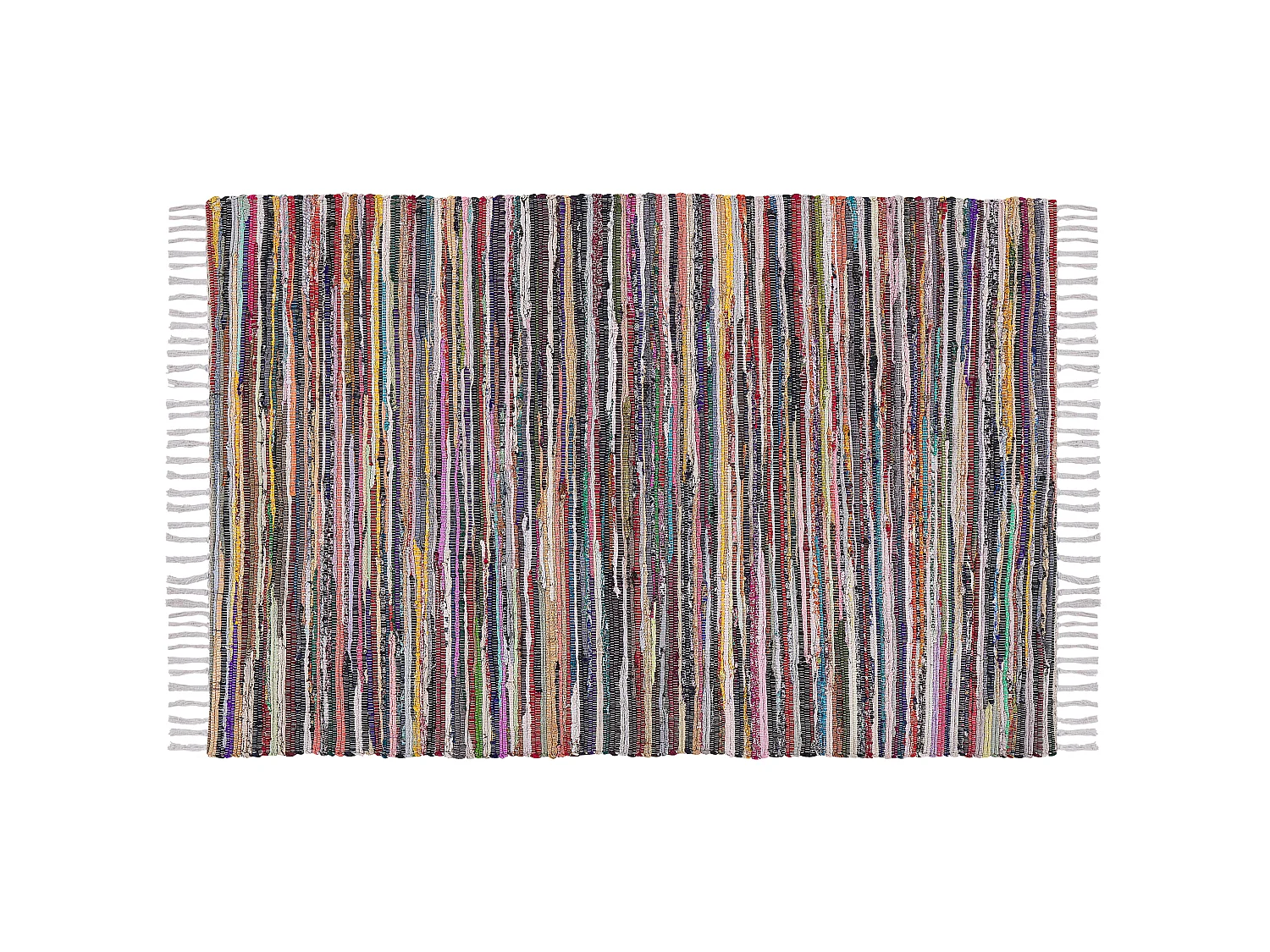 Tapis en coton multicolore clair 160 x 230 cm DANCA
