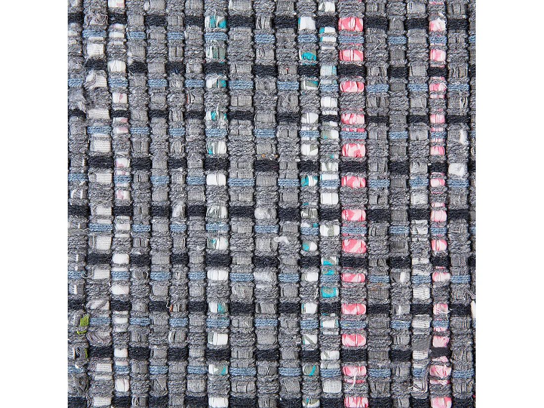 Tapis BESNI Gris 140 x 200 cm Coton