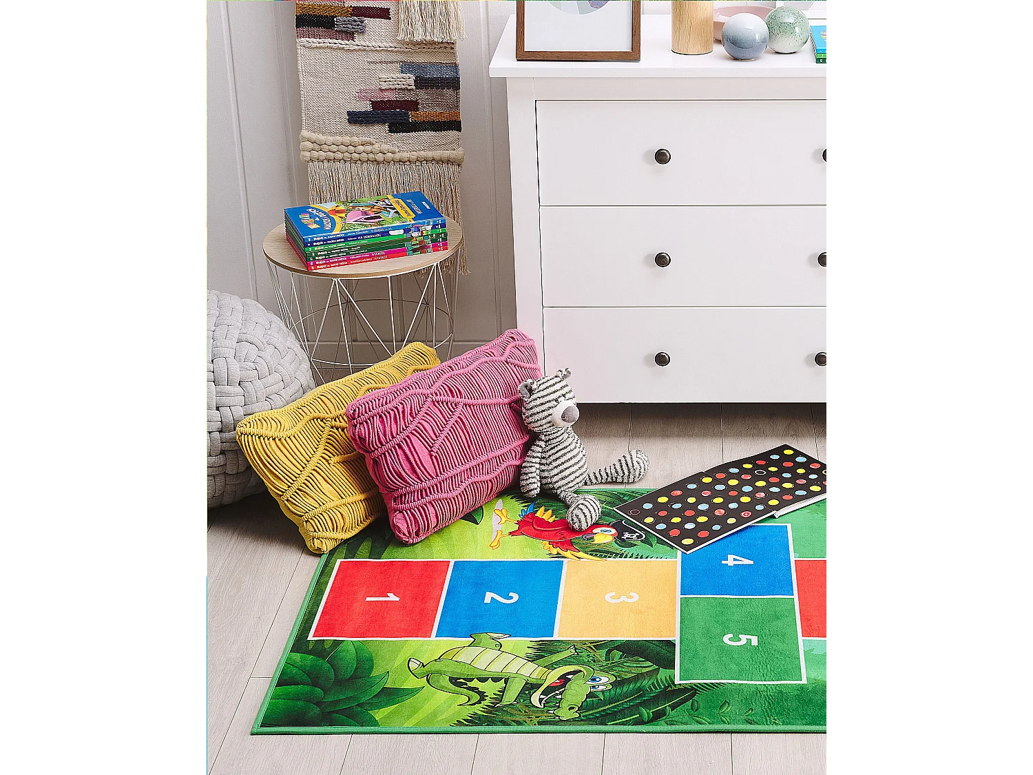 Tapis enfant BABADAG Vert 80 x 150 cm