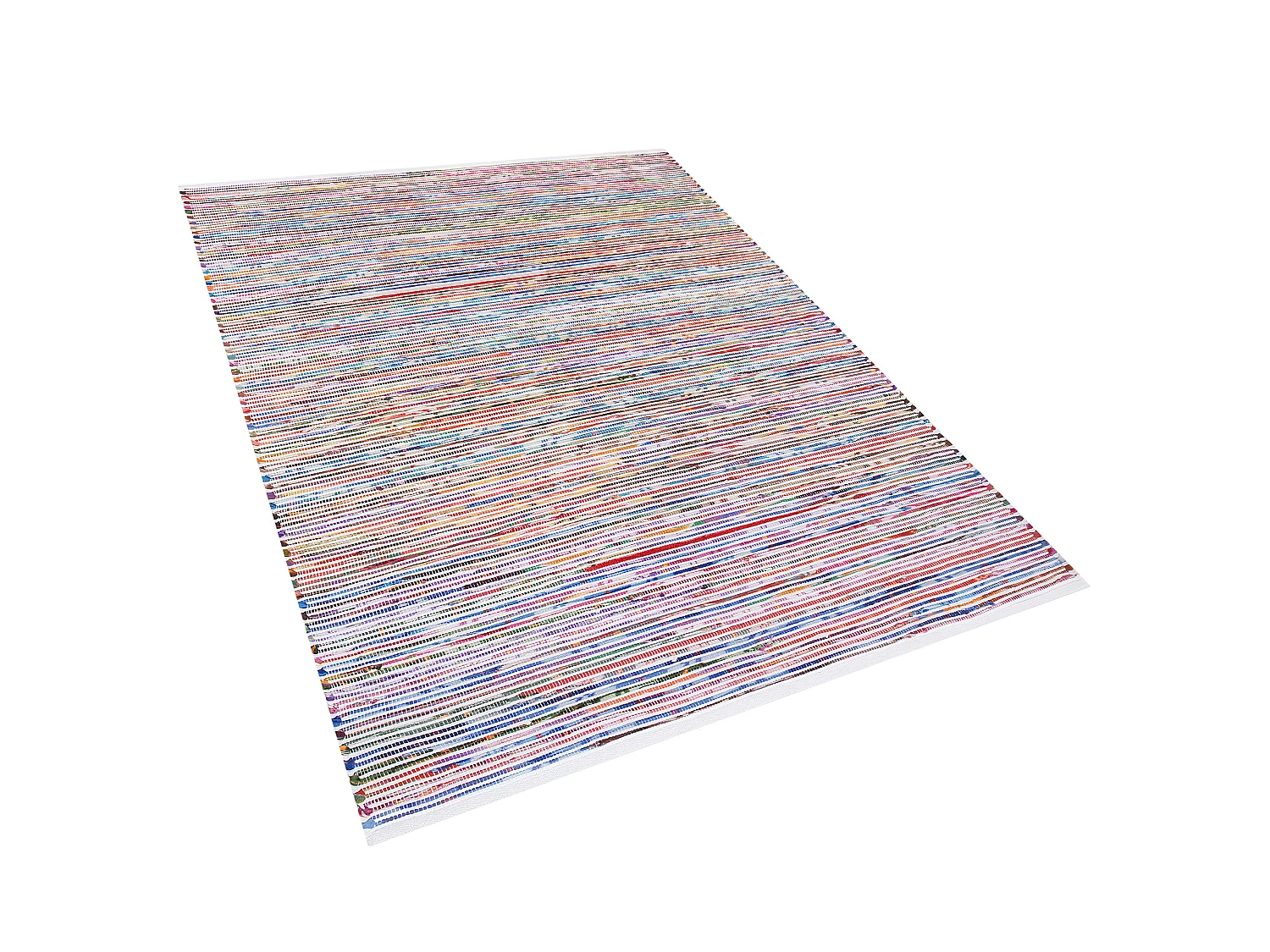 Tappeto cotone multicolore chiaro 160 x 230 BARTIN