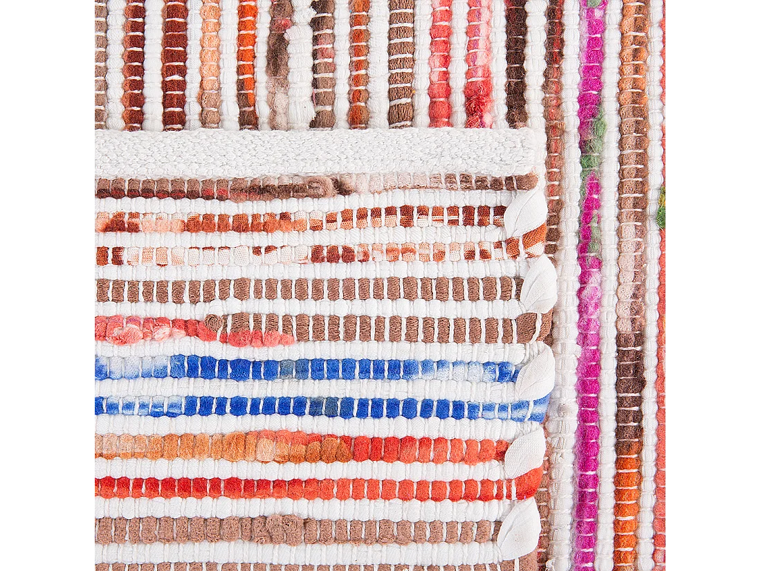 Tappeto cotone multicolore chiaro 160 x 230 BARTIN