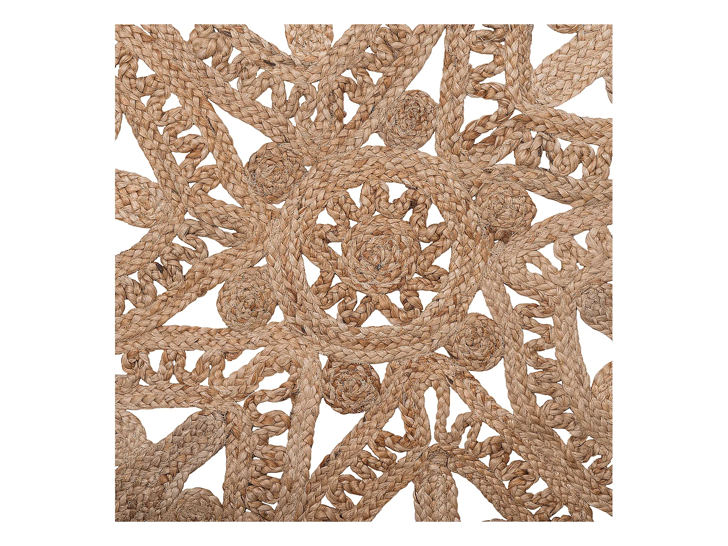 Tapis BUCAK Beige ø 120 cm Jute