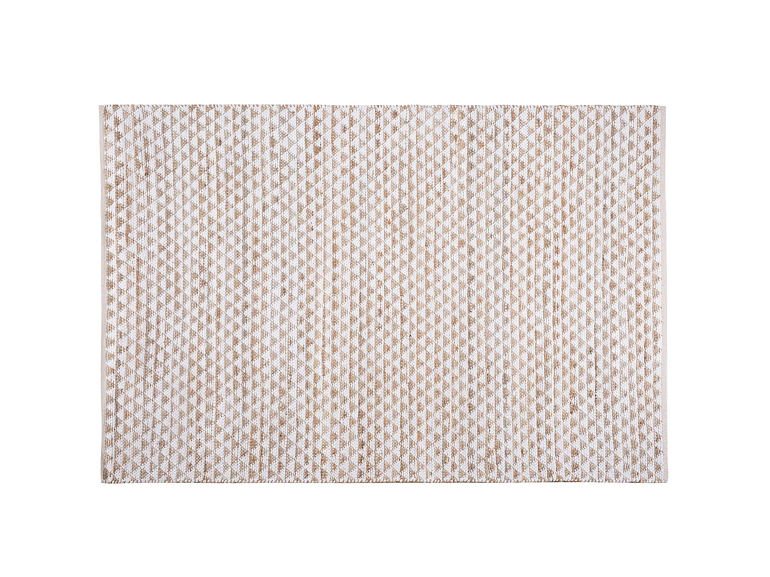 Vloerkleed katoen beige 140 x 200 cm TUNCELI